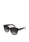 Yves Saint Laurent Ladies Monogram Sunglasses, Black