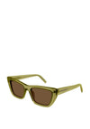 Yves Saint Laurent SL 276 MICA Sunglasses, Green