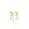 Zag Jewellery Beatriz Earrings, Gold