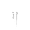 Zag Jewellery Cure Earrings, Silver