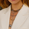 Zag Jewellery Deruta Necklace, Silver