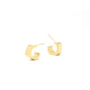 Zag Jewellery Earrings, Gold