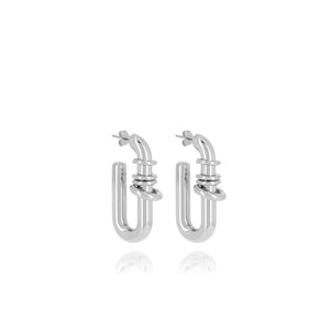 Zag Jewellery Edwina Earrings, Silver