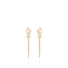 Zag Jewellery Erbajolo Earrings, Gold