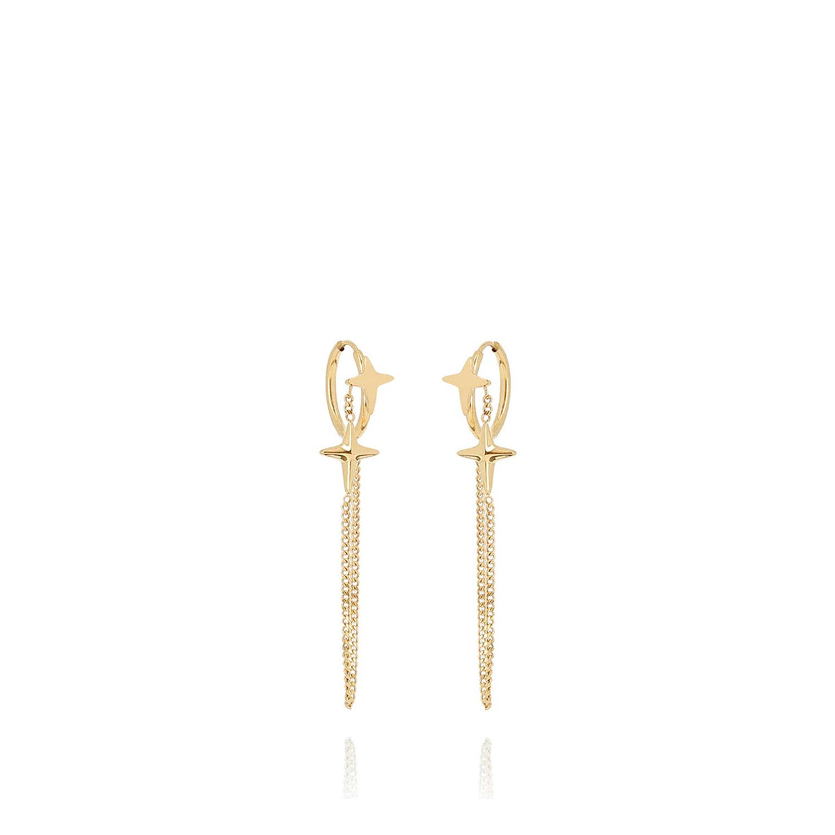 Zag Jewellery Erbajolo Earrings, Gold