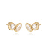 Zag Jewellery Galatina Earrings, Gold