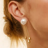 Zag Jewellery Lagon Earrings, Gold
