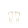 Zag Jewellery Mezcal Earrings, Gold
