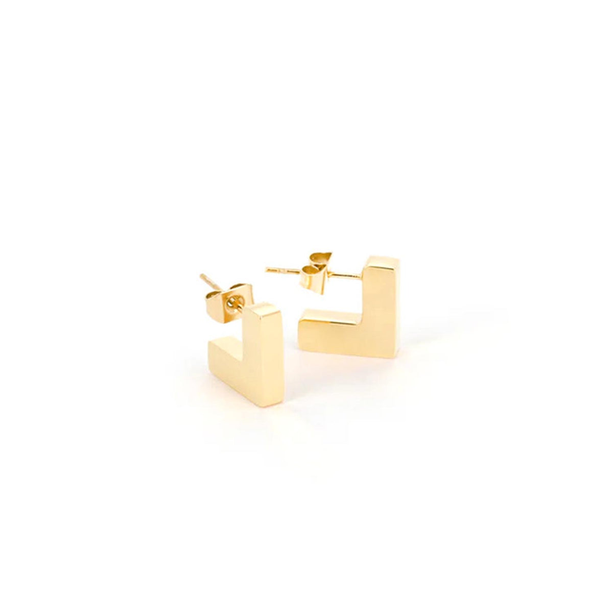 Zag Jewellery Noon Earrings, Gold