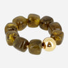 Zag Jewellery Oedipe Bracelet, Olive Green