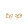 Zag Jewellery Ruffano Earrings, Gold