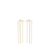 Zag Jewellery Tellus Earrings, Gold