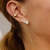 Zag Jewellery Tellus Earrings, Gold