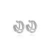 Zag Jewellery Thisbee Earrings, Silver