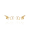 Zag Jewellery Topo Earrings, Gold
