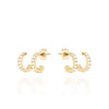 Zag Jewellery Xavi Earrings, Gold