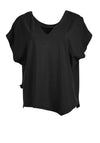 My Soul Zipper Plain Top, Black