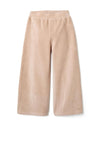 Zippy Girl Corduroy Wide Leg Trouser, Beige