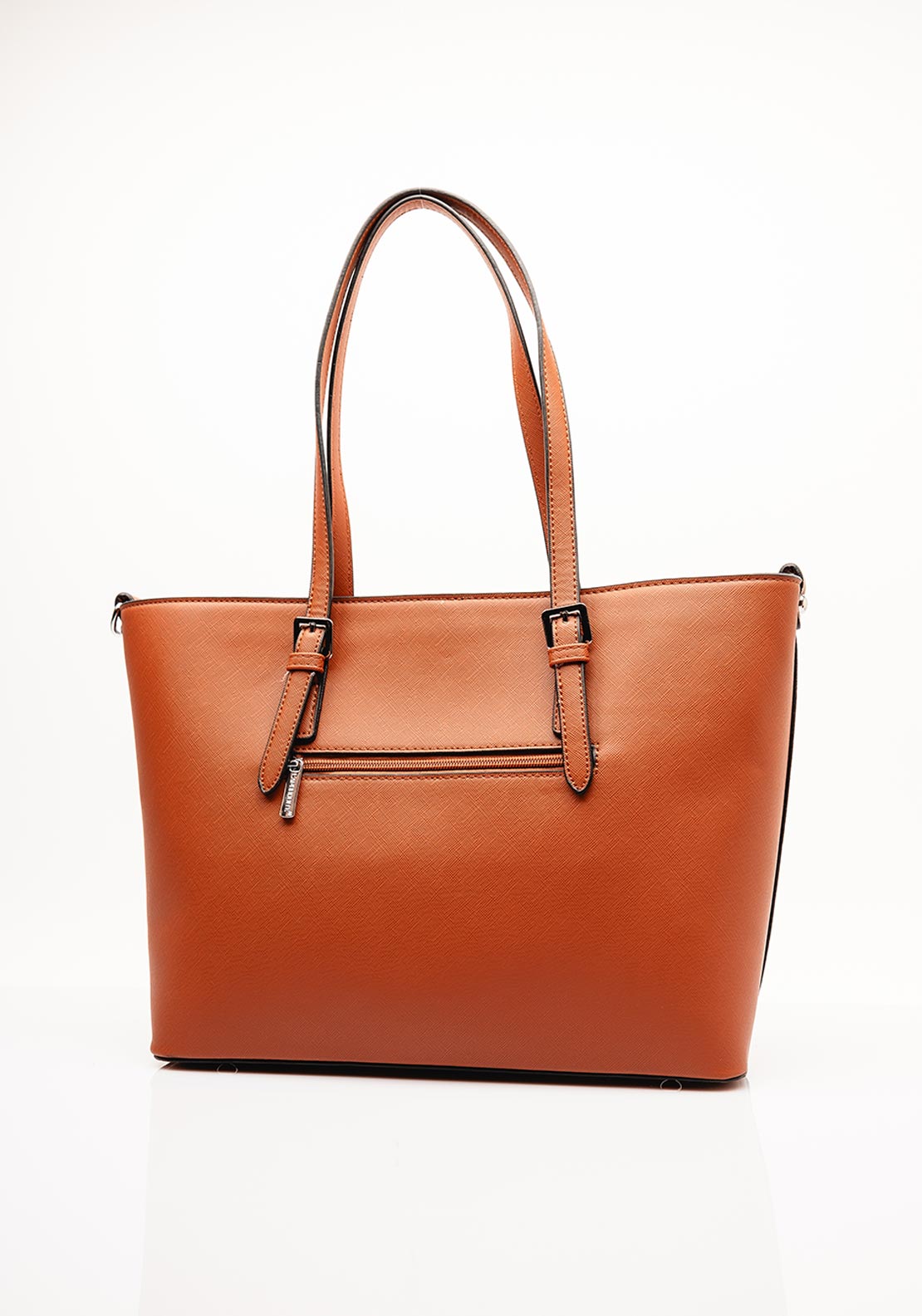 Zen Collection Structured Tote Bag, Tan