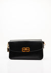 Zen Collection Rectangular Crossbody Bag, Black