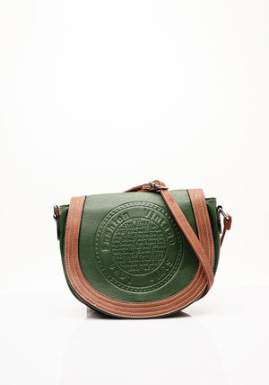 Zen Collection Flapover Crossbody Bag, Green
