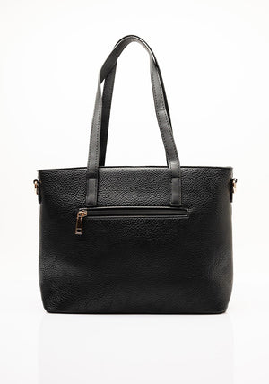 Zen Collection Medium Tote Bag, Black
