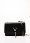 Zen Collection Tassel Detail Crossbody Bag, Black