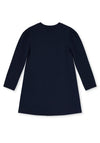A Dee Mini Girl Alyssa Long Sleeve Dress, Navy