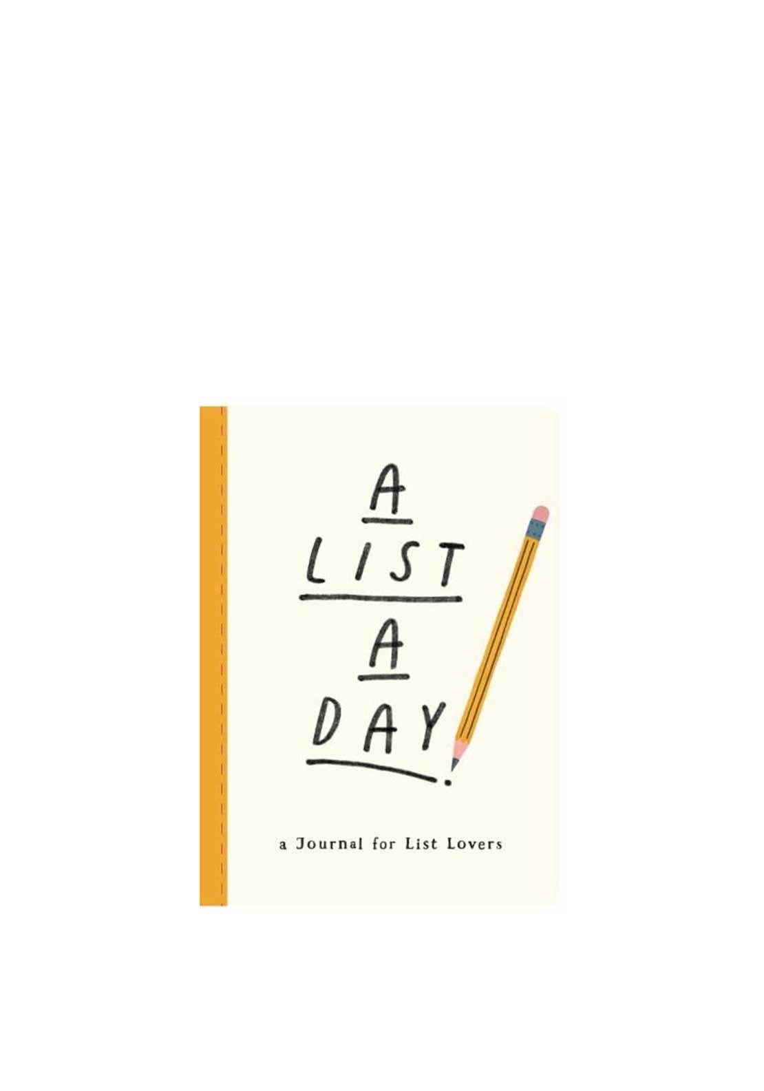 Allsorted A List a Day Journal, A5