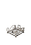 Fern Cottage Antique Napkin Holder, Antique Gold