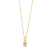 Absolute Opal Bead North Star Necklace, Gold