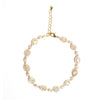 Absolute Oval Diamante Row Bracelet, Gold