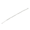 Absolute Noodle Diamante Row Bracelet, Silver