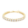 Absolute Crystal Stone Bracelet, Gold
