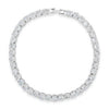Absolute Tennis Bracelet, Silver