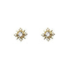 Absolute Sun Diamanté Stud Earrings, Gold
