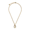 Absolute Loop Pendant Necklace, Gold