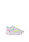 Adidas Girl Runfalcon 5 EL C Running Velcro Trainer, White