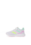 Adidas Girl Runfalcon 5 EL C Running Velcro Trainer, White