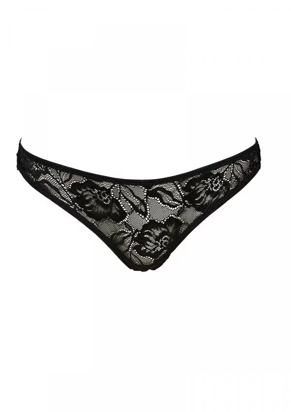 After Eden Anna Lace String, Black