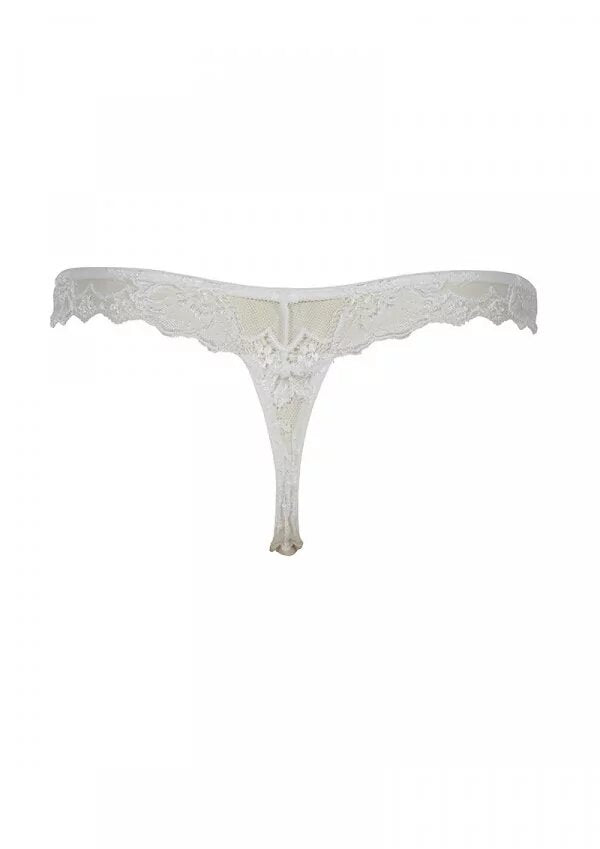 After Eden Anna Lace String, White