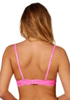 After Eden Sam Boost Plunge Bra, Fluorescent Pink