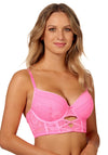After Eden Stevie Bustier Bra, Fluorescent Pink