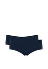 After Eden Unlimited 2 Pack One Size Brief, Navy
