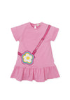 Agatha Ruiz De La Prada Girl Floral Motif Dress, Pink