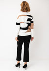 Alison Sheri Abstract Print Knitted Jumper, Cream Multi