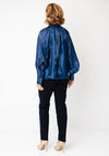 Alison Sheri Taffeta Pussy Bow Blouse, French Blue