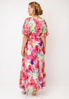 Allison Floral A-line Dress, Multi Coloured