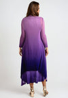 Alquema One Size Ombre Chiffon Dress & Jacket, Dusty Tulle