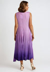 Alquema One Size Ombre Chiffon Dress & Jacket, Dusty Tulle